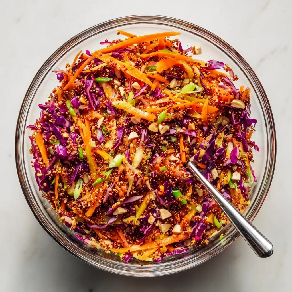 Easy Sesame Quinoa Slaw Recipe - Recipe Image