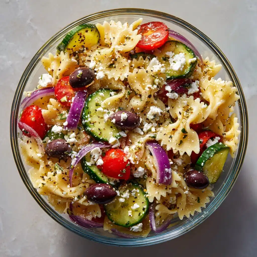 Mediterranean Pasta Salad Recipe