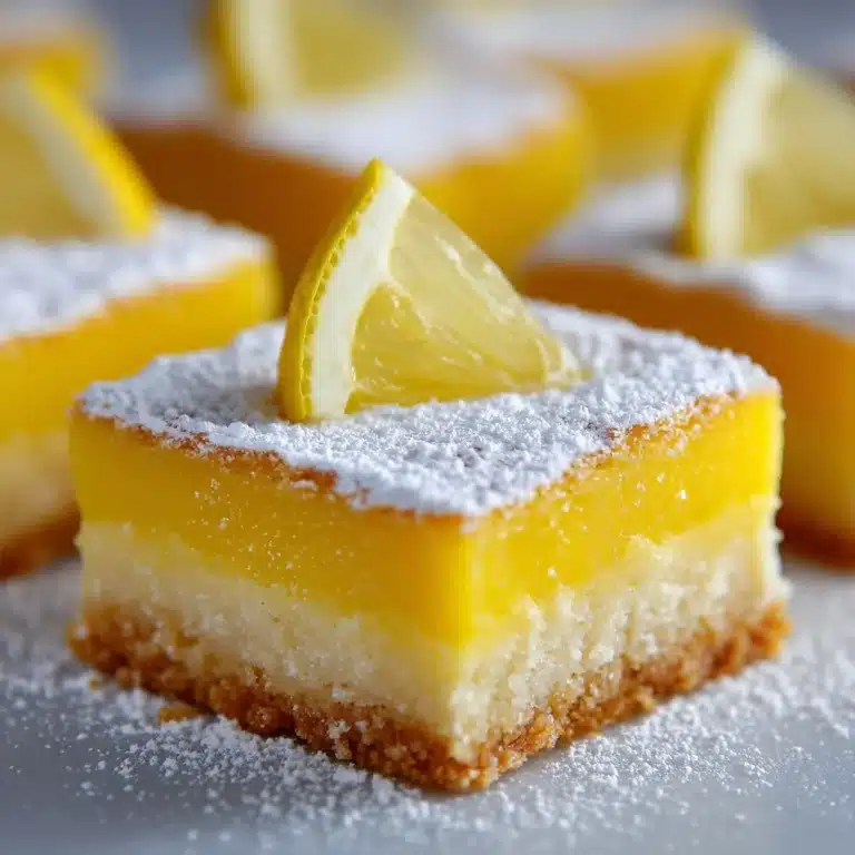 5-Ingredient Lemon Bars Recipe