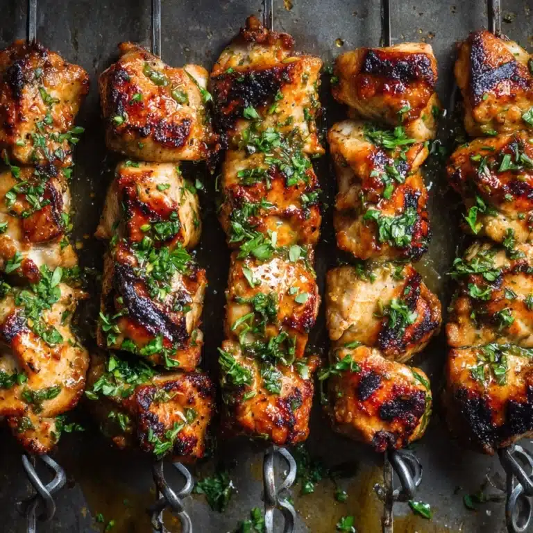 The Juiciest Grilled Chicken Kabobs Recipe