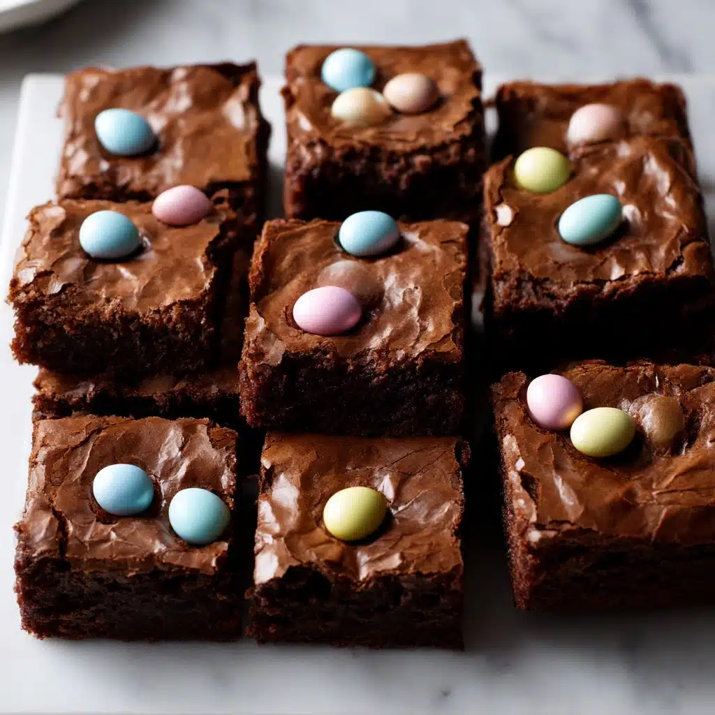 Mini Egg Brownies Recipe - Recipe Image