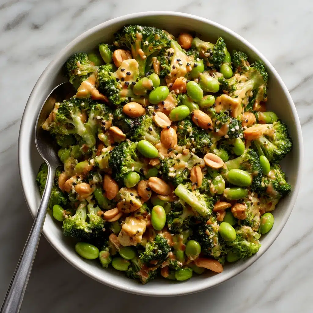 Broccoli Salad with Peanut Sauce Recipe - Recipe Image