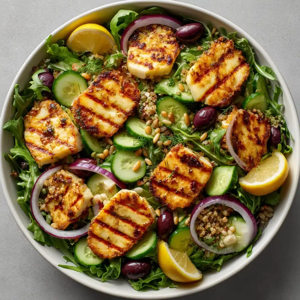Grilled Halloumi Salad Recipe - Recipe Image