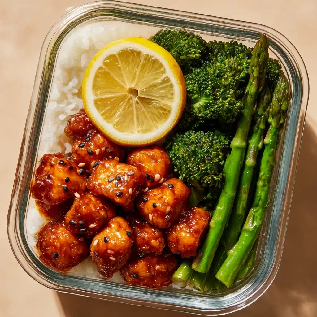 Honey Lemon Chicken Bowls Recipe - Recipe Image