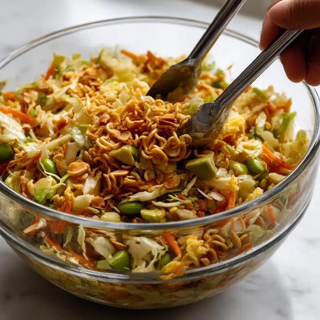 Crunchy Ramen Noodle Salad Recipe - Recipe Image