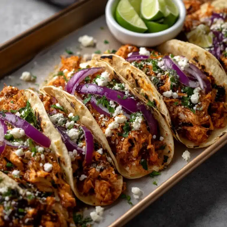 Chicken Tinga Tacos Recipe