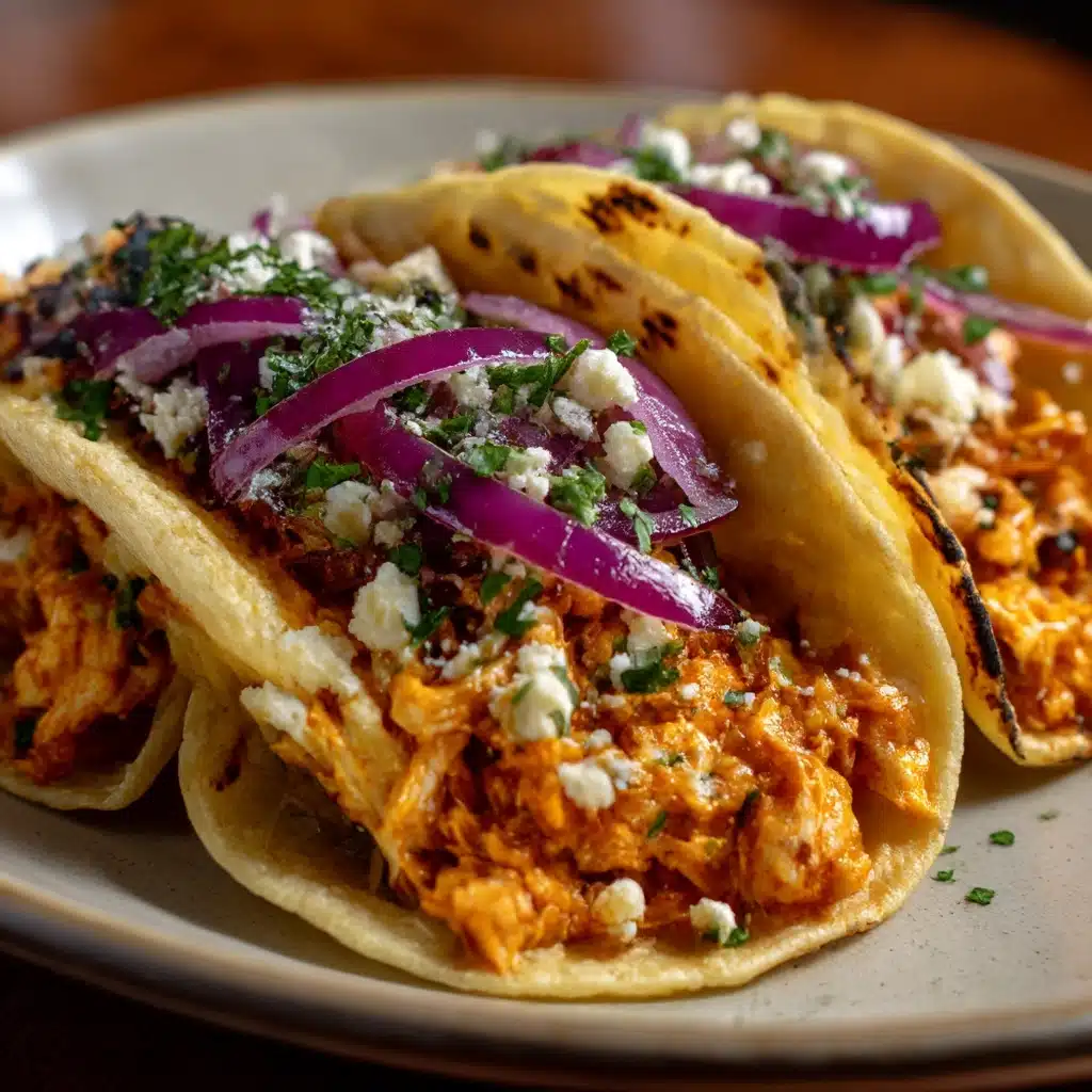 Chicken Tinga Tacos Recipe - Recipe Image