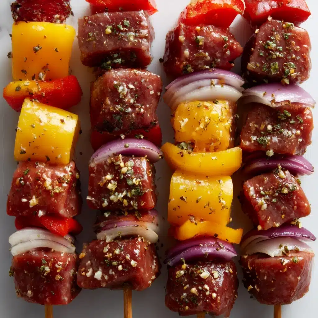 Korean Steak Kabobs Recipe - Recipe Image