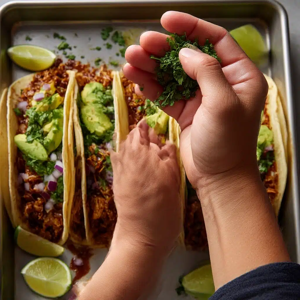 Mole Chicken Tacos Recipe - Recipe Image