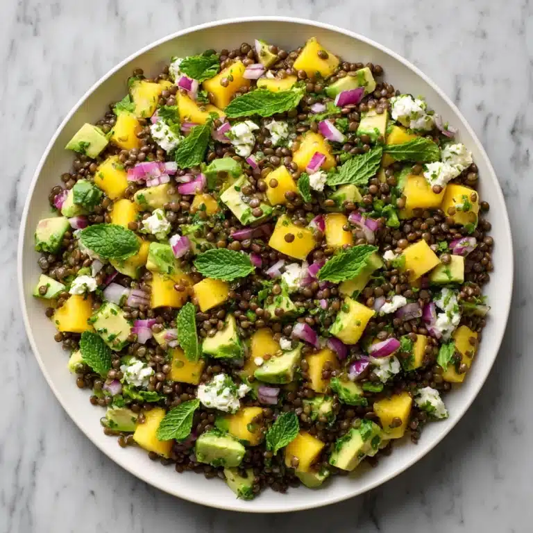 Mango Lentil Salad Recipe