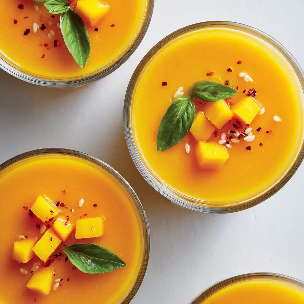 Peach Gazpacho Recipe - Recipe Image