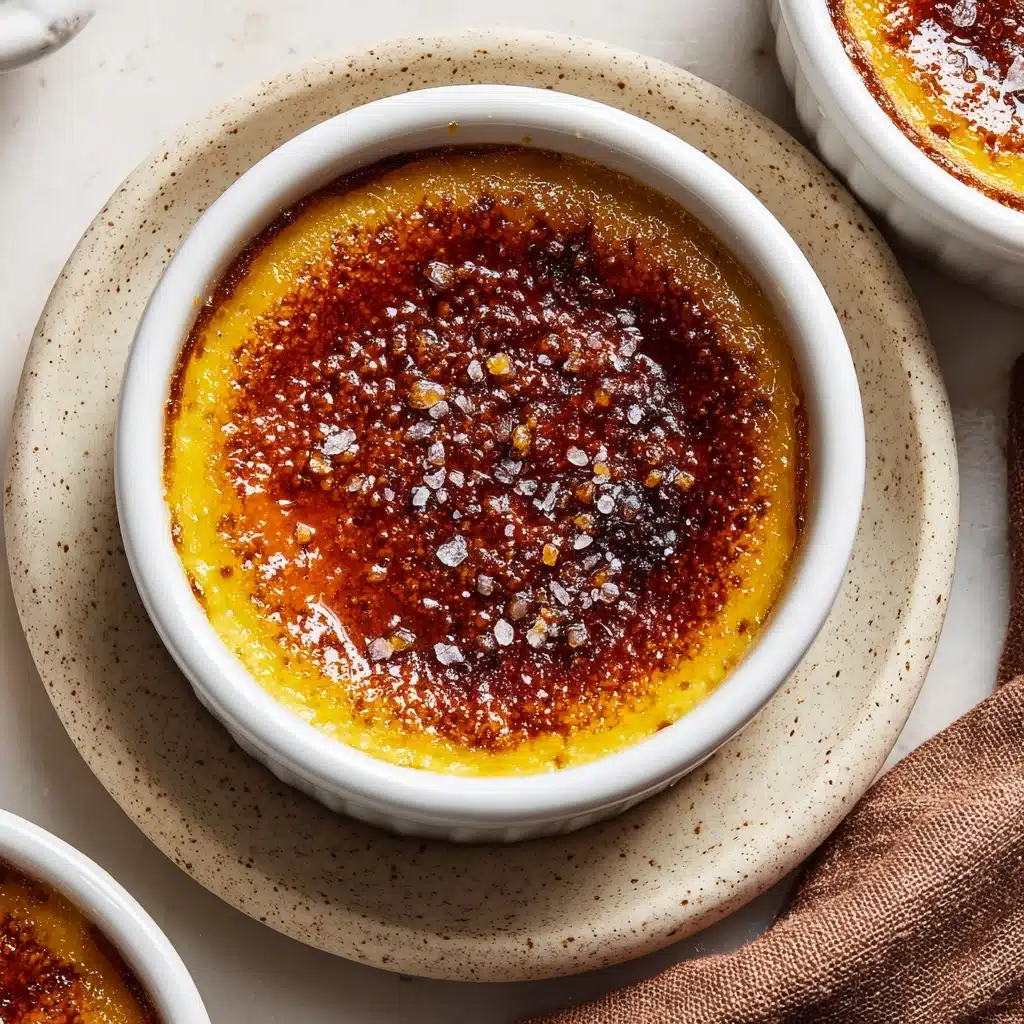 Salted Caramel Crème Brûlée Recipe