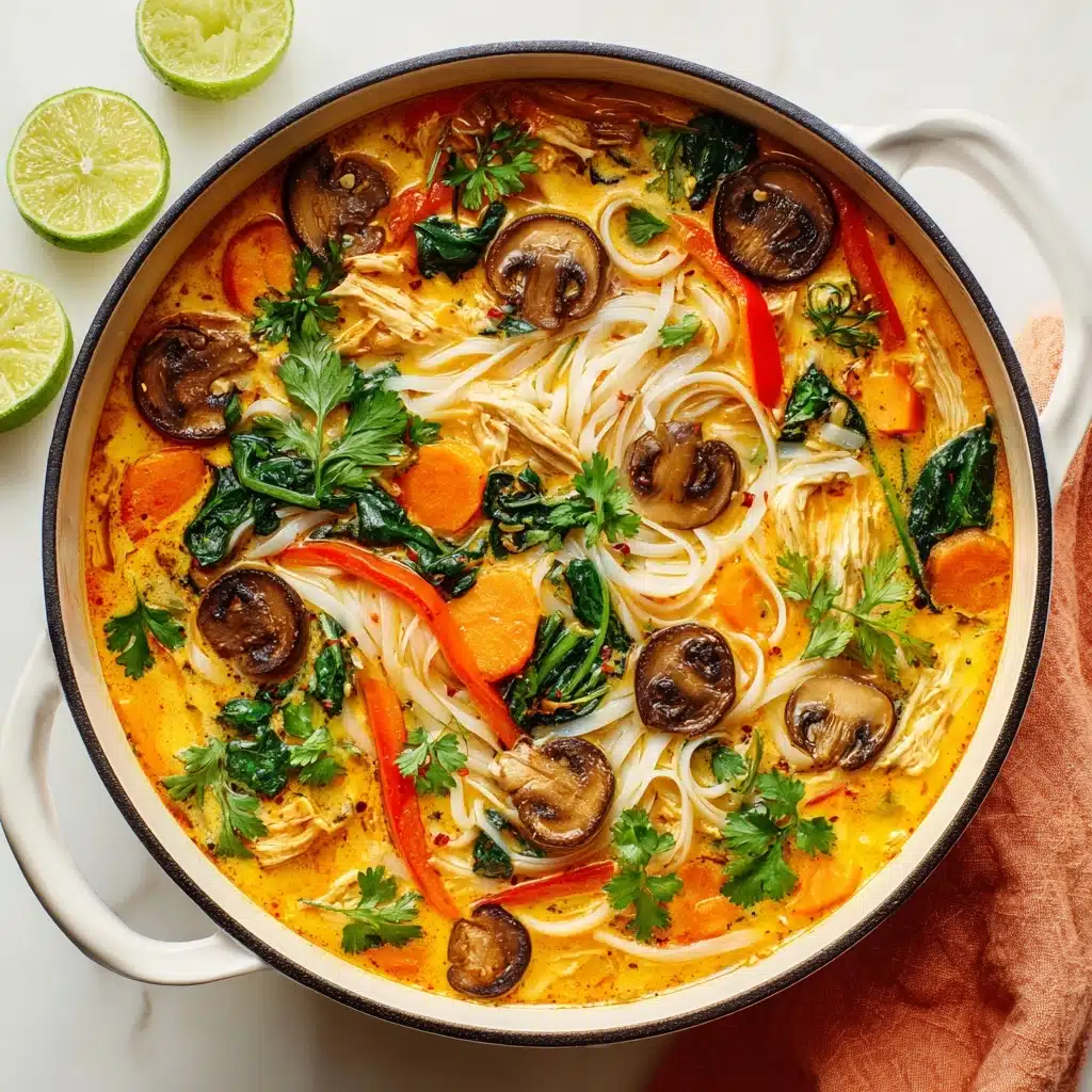 Thai Chicken Noodle Soup Recipe - Recipe Image