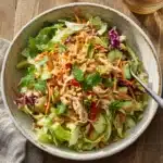 Thai Crunch Salad with Peanut Dressing Recipe