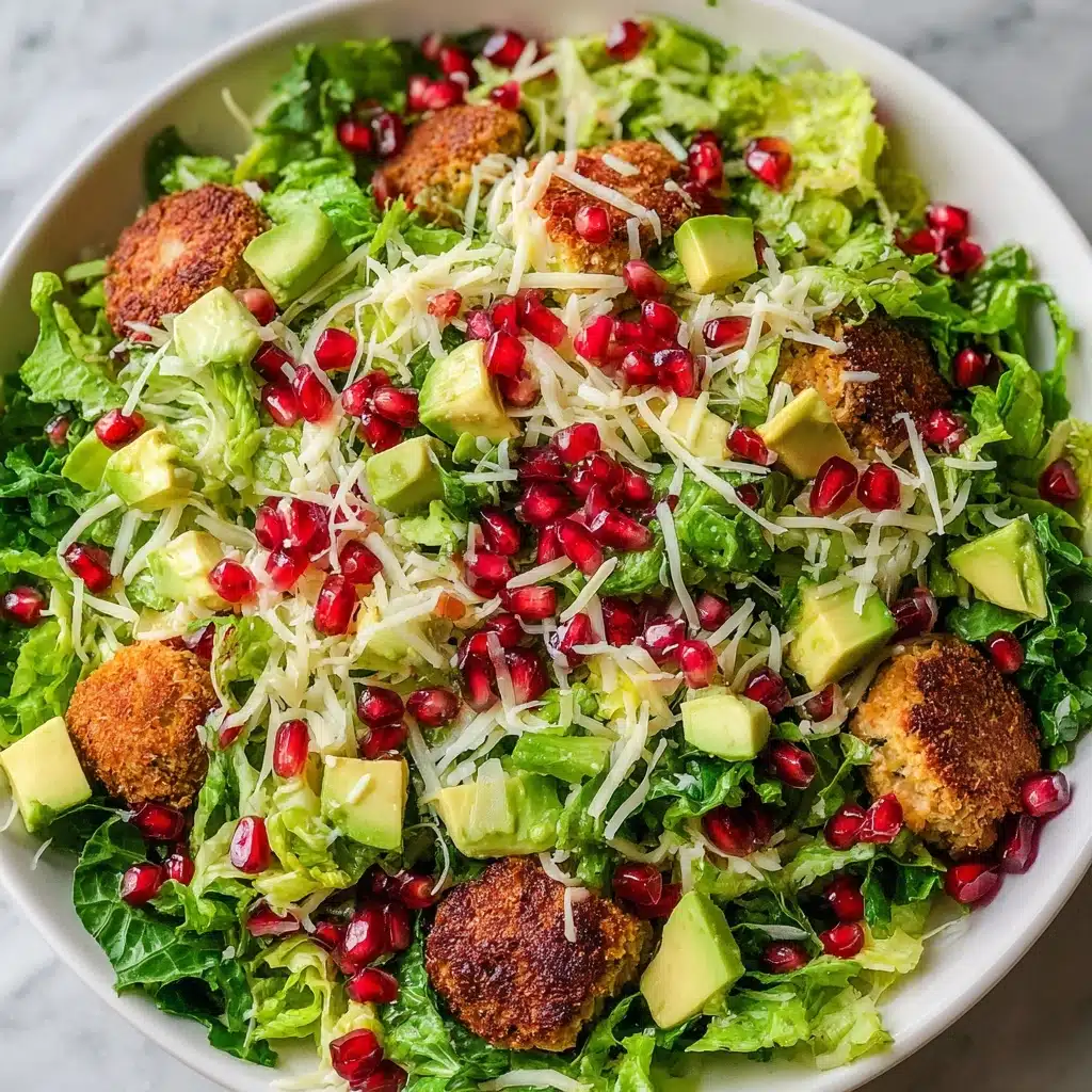 Brussels Sprouts Arugula Salad with Pomegranate and Parmesan Recipe - Recipe Image