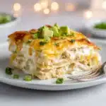 White Chicken Enchilada Casserole Recipe