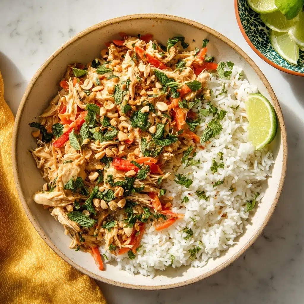 Slow Cooker Chicken Satay Recipe - Recipe Image