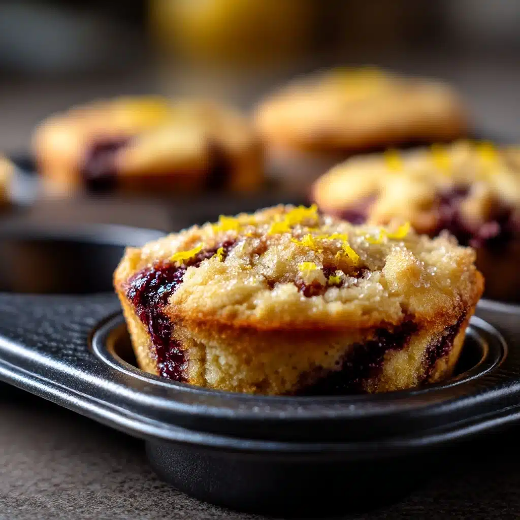 Lemon Blueberry Muffins Recipe - Recipe Image