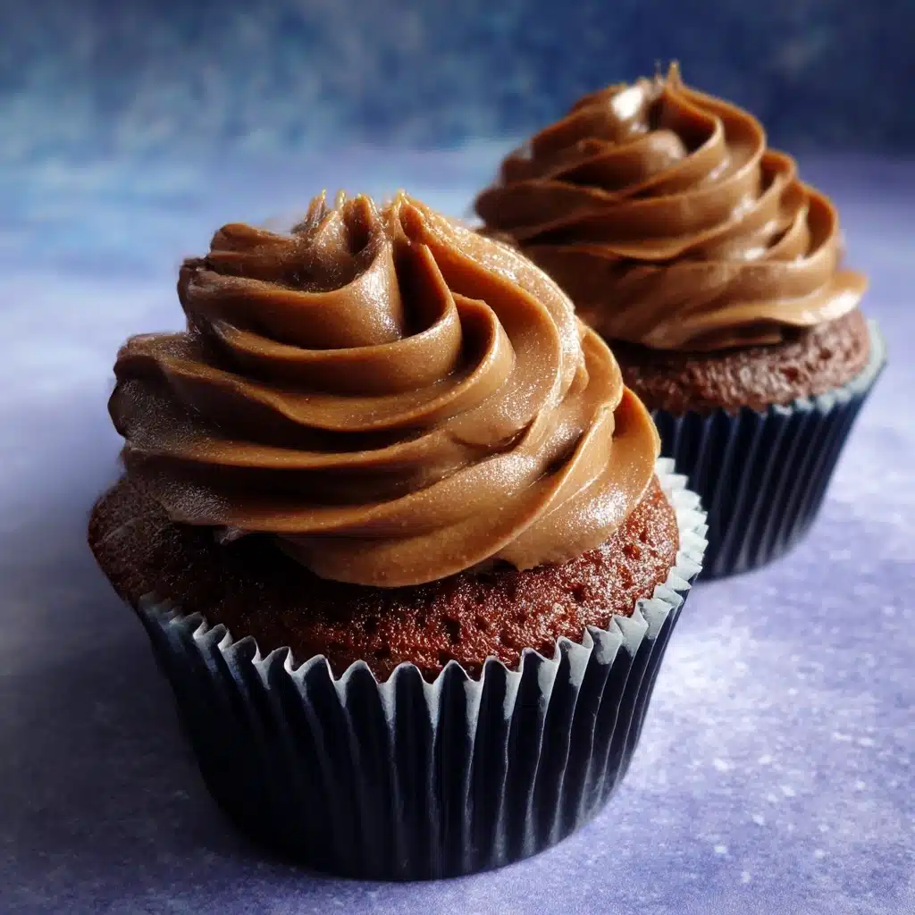 Mayan Chocolate Cupcakes with Cocoa-Cinnamon Buttercream Recipe - Recipe Image