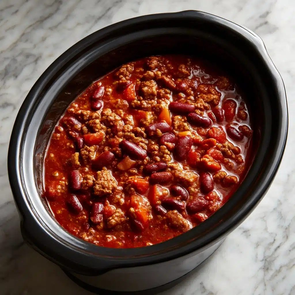 Slow Cooker Chili Recipe - Recipe Image