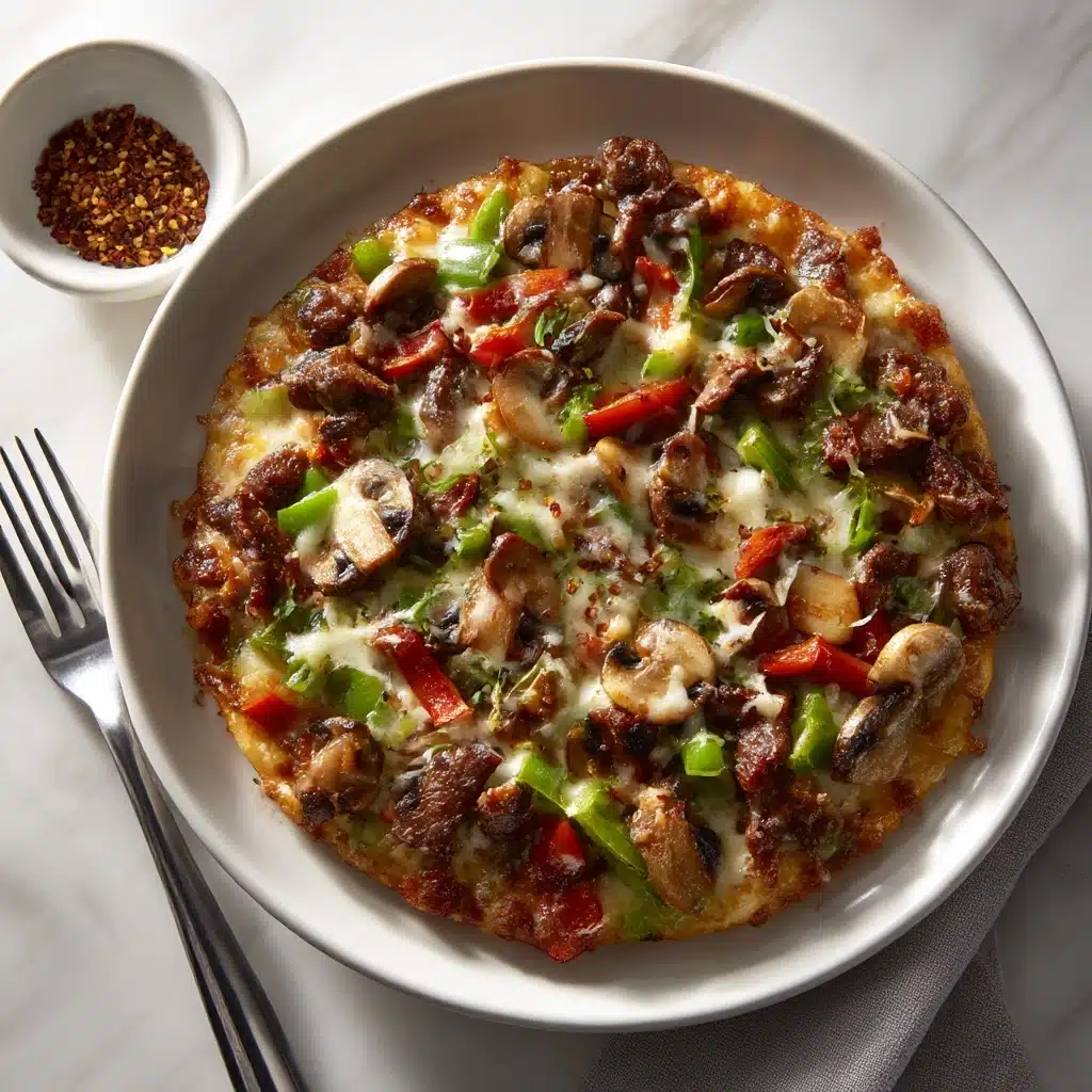 Zesty Philly Cheesesteak Skillet Recipe - Recipe Image