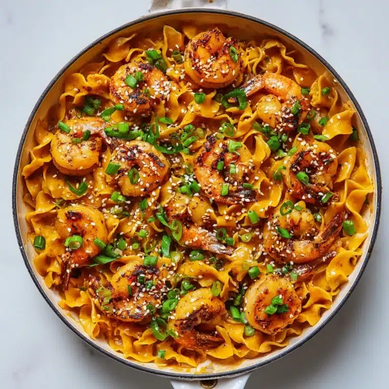 Garlic Chili Oil Noodles with Shrimp Recipe