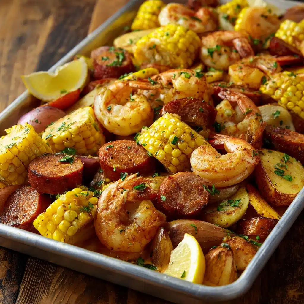 Shrimp Boil with Lemon Brown Butter Sauce Recipe