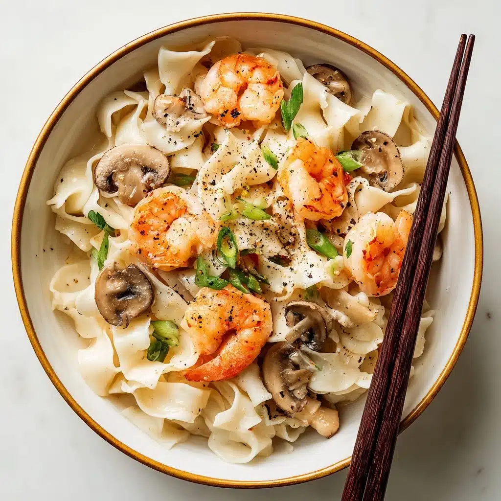 Lemongrass Coconut Noodles with Shrimp Recipe
