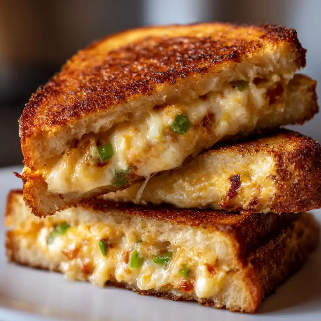 Roasted Jalapeño Popper Grilled Cheese Recipe - Recipe Image
