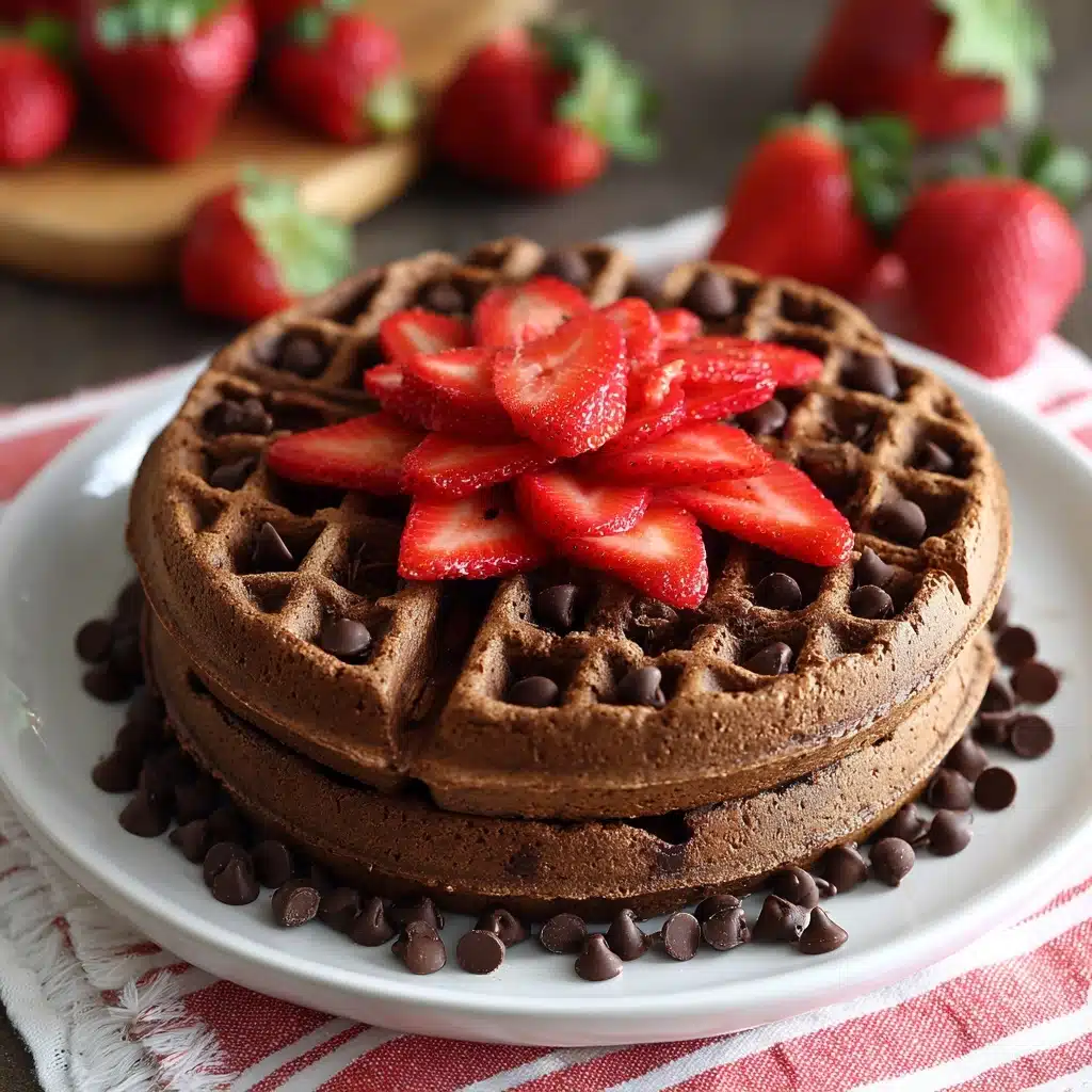 Chocolate Chaffle Recipe - Recipe Image