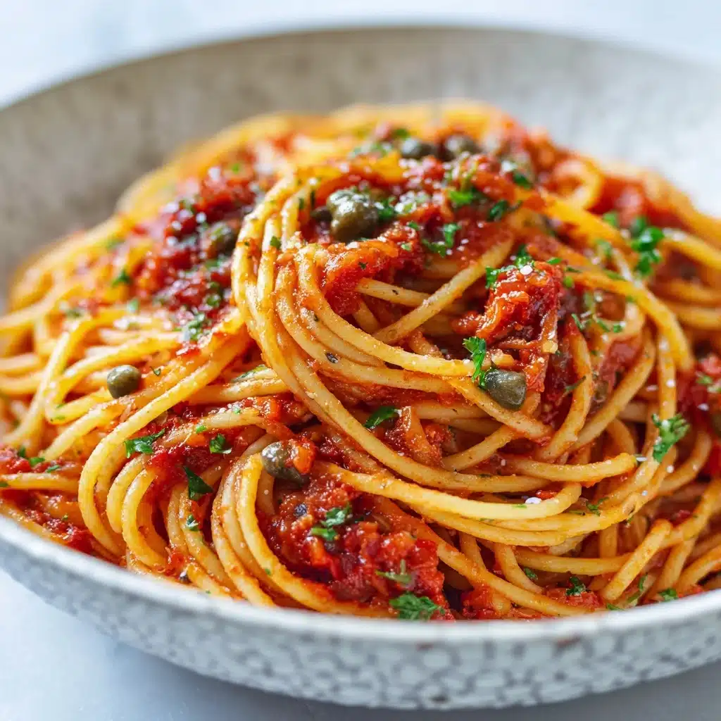 Roasted Tomato Puttanesca Recipe - Recipe Image
