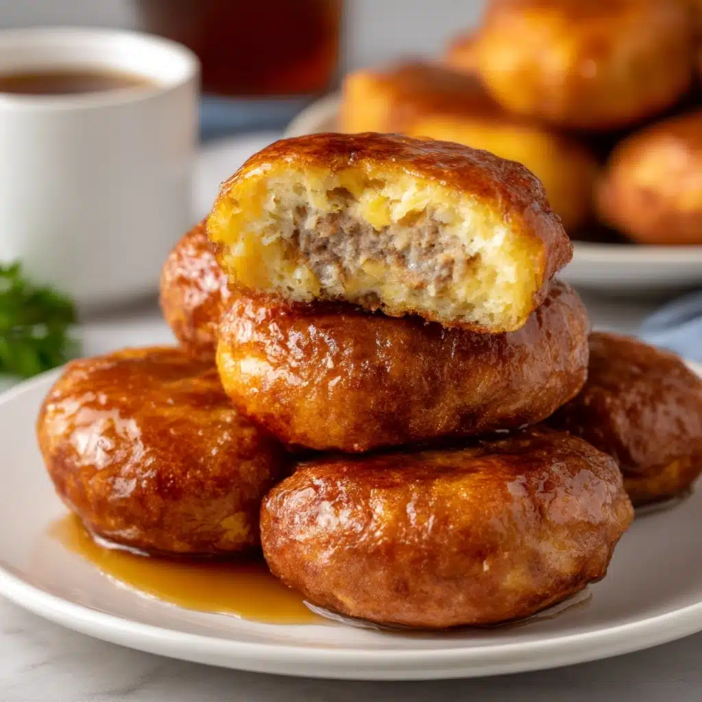 Pancake Sausage Bites Recipe - Recipe Image