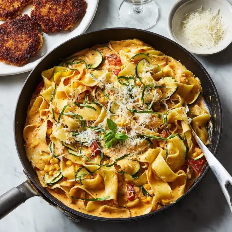 Burst Tomato Pappardelle Recipe