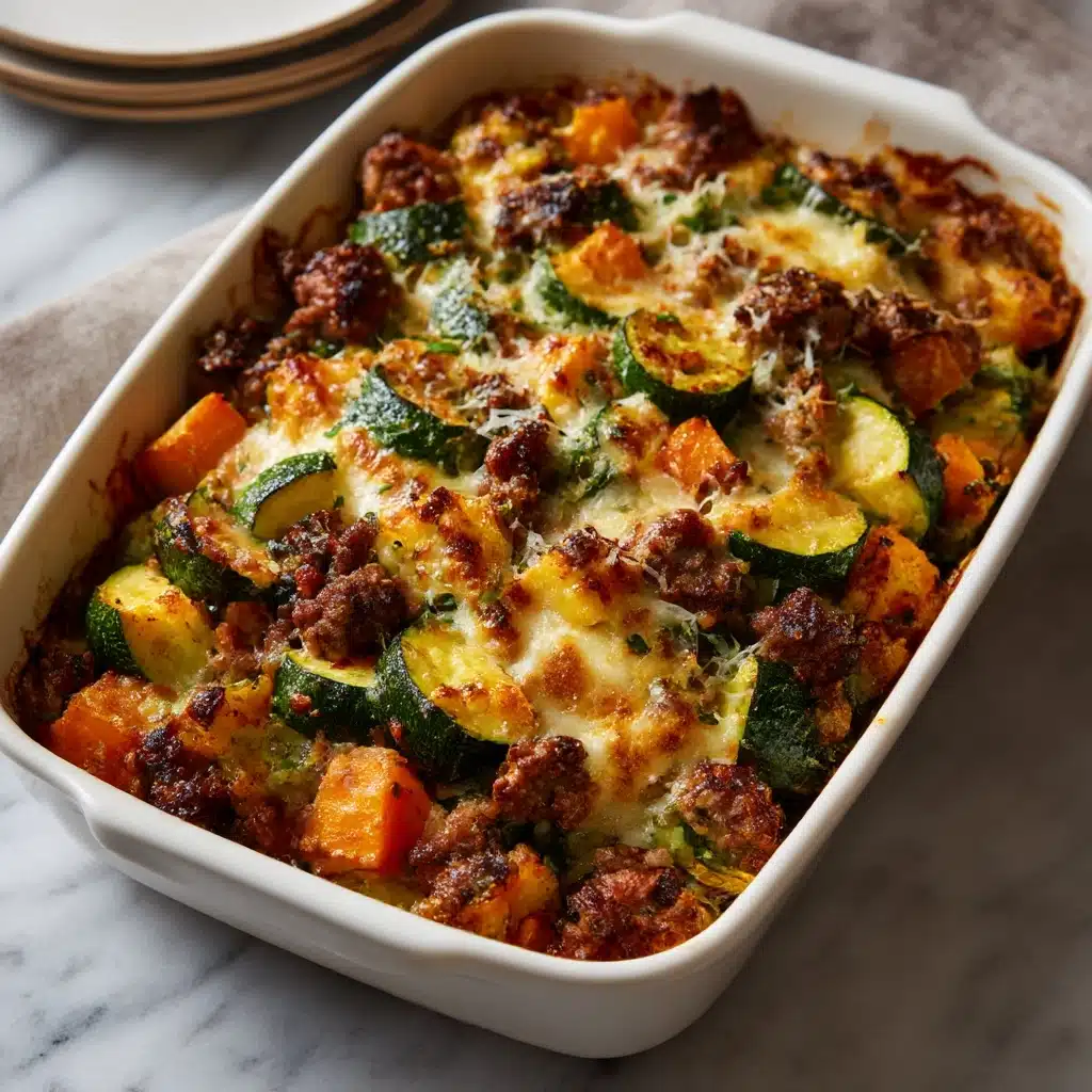 Ground Turkey Sweet Potato Bake Recipe - Recipe Image