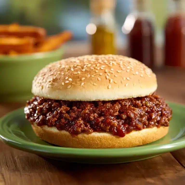 Barbecue Sloppy Joes: A Quick and Hearty Family Favorite Recipe
