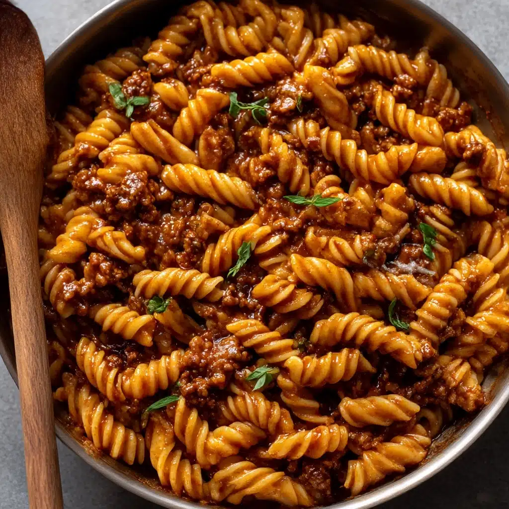 Cheesy Beef Taco Pasta Recipe - Recipe Image