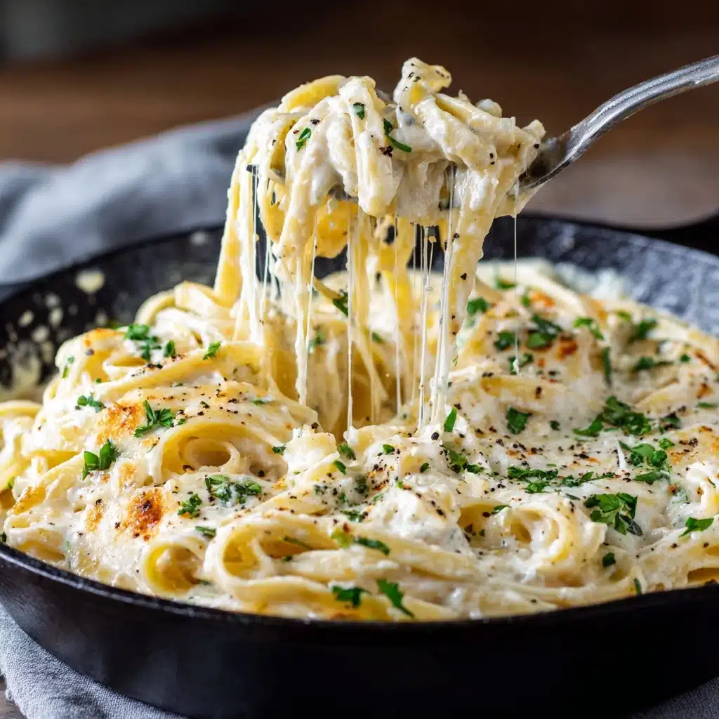 Embrace the Creamy Delight: Crafting the Perfect Creamy Parmesan Noodles Recipe - Recipe Image