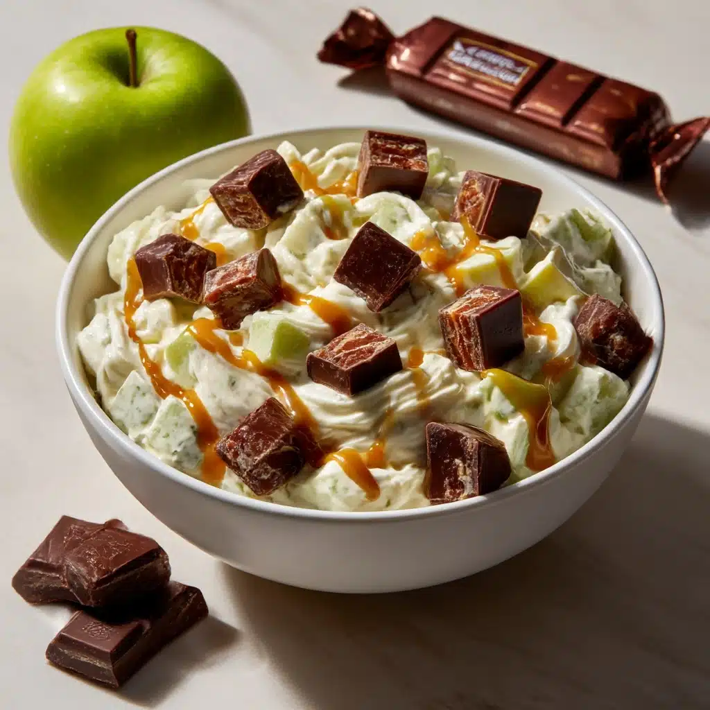 Caramel Apple Snickers Salad Recipe - Recipe Image