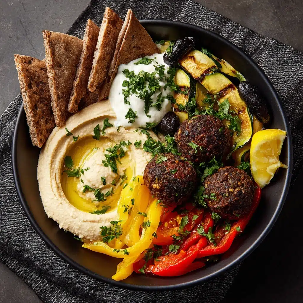 Harissa Meatballs with Whipped Feta Recipe - Recipe Image