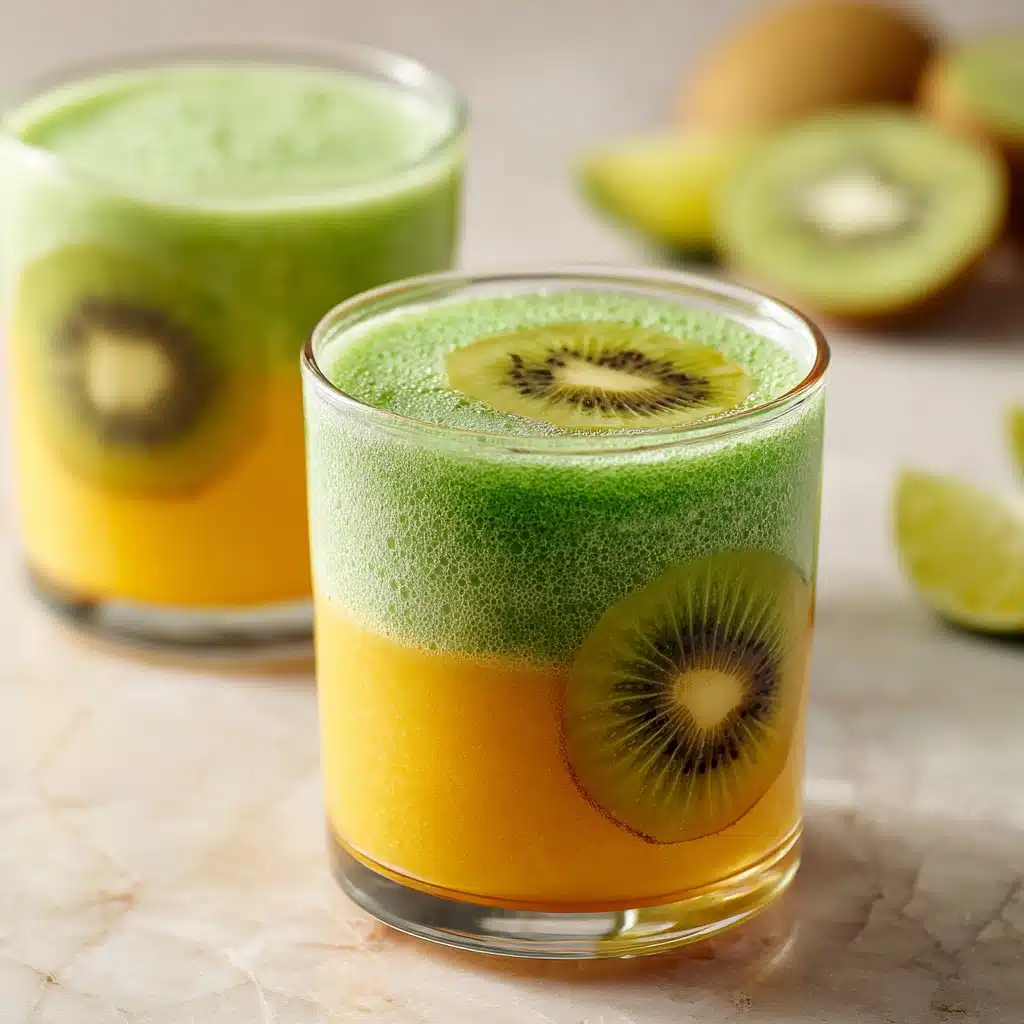 Mango Kiwi Coolers Recipe - Recipe Image