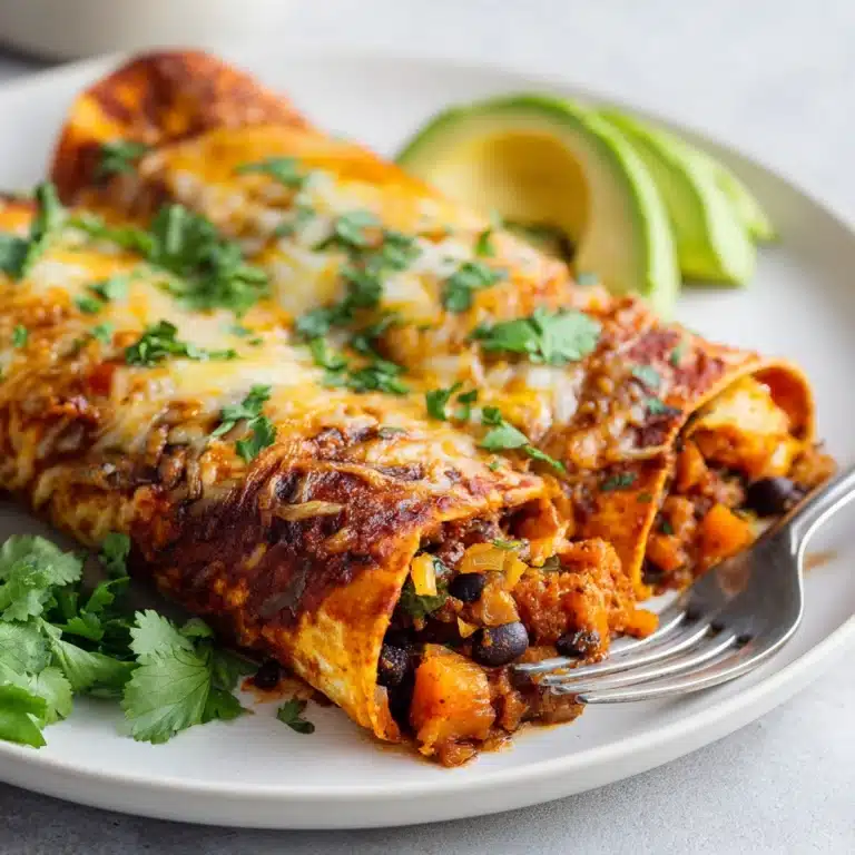 Easy Veggie Enchiladas Recipe
