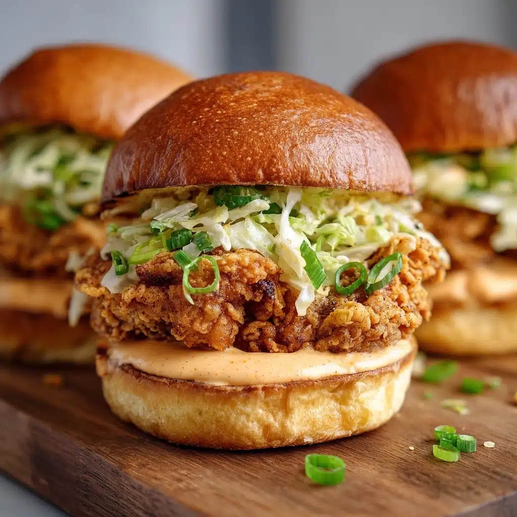 Chicken Teriyaki Burgers with Sesame Slaw Recipe