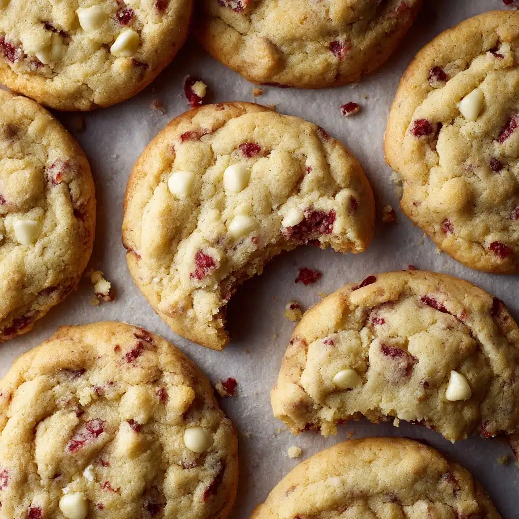 Strawberry White Chocolate Cookies Recipe - Recipe Image