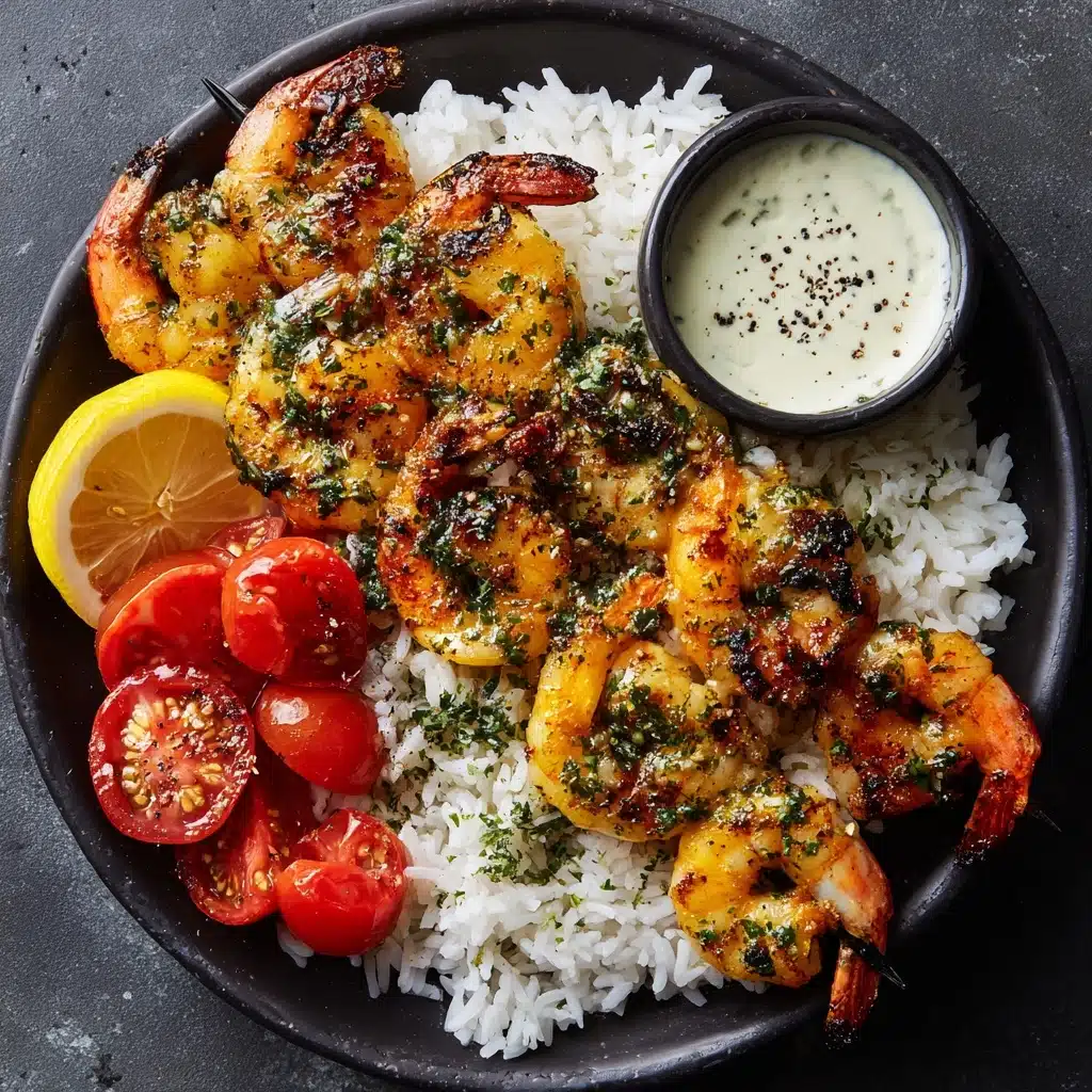 Chimichurri Shrimp with Tomatoes Recipe - Recipe Image