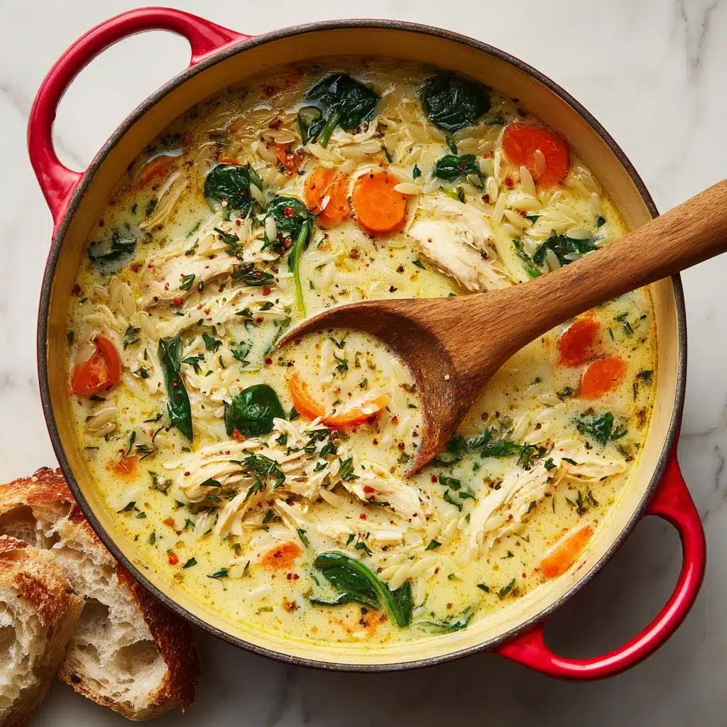 Lemon Chicken Soup with Orzo Recipe - Recipe Image