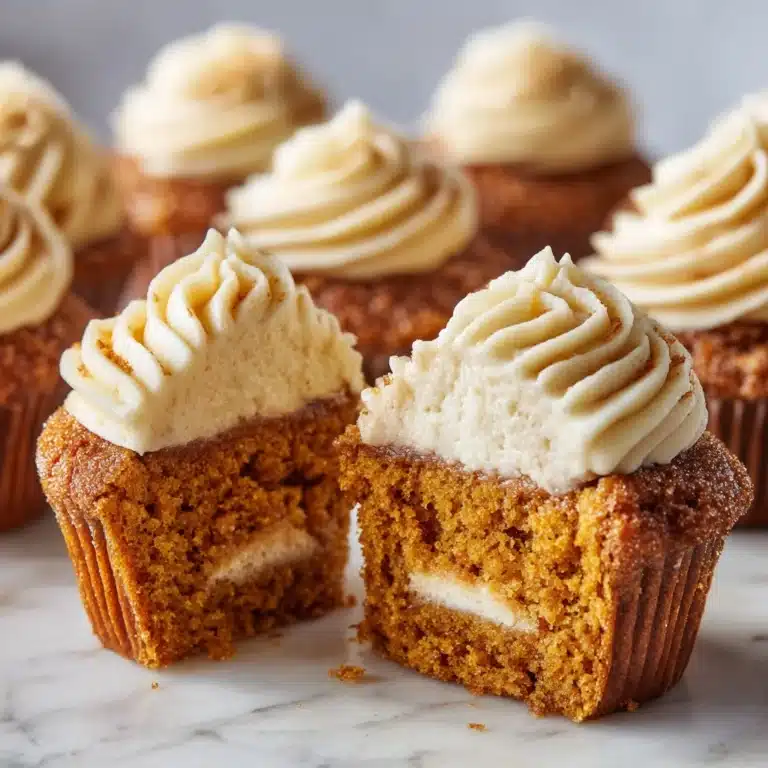 Pumpkin Muffins with Maple Cream Cheese Filling Recipe