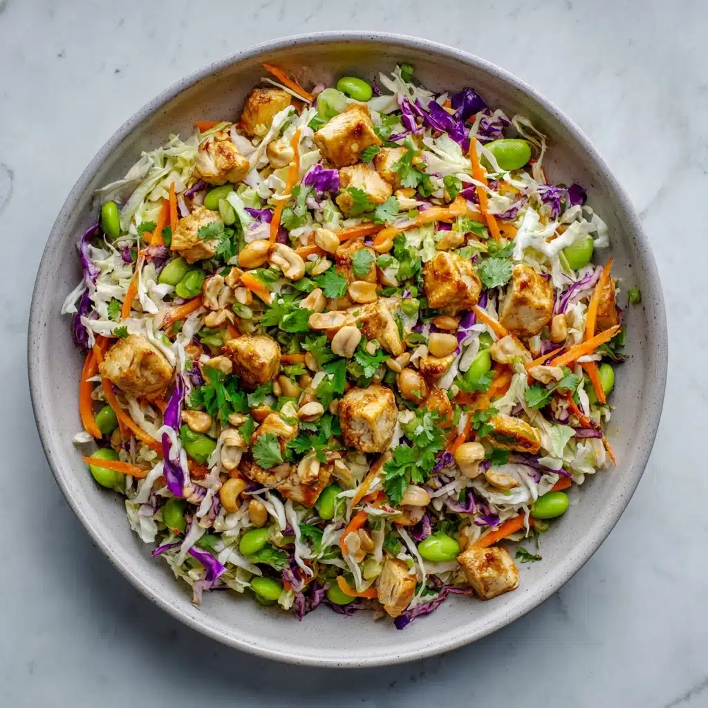 Cashew Crunch Salad with Sesame Dressing Recipe - Recipe Image
