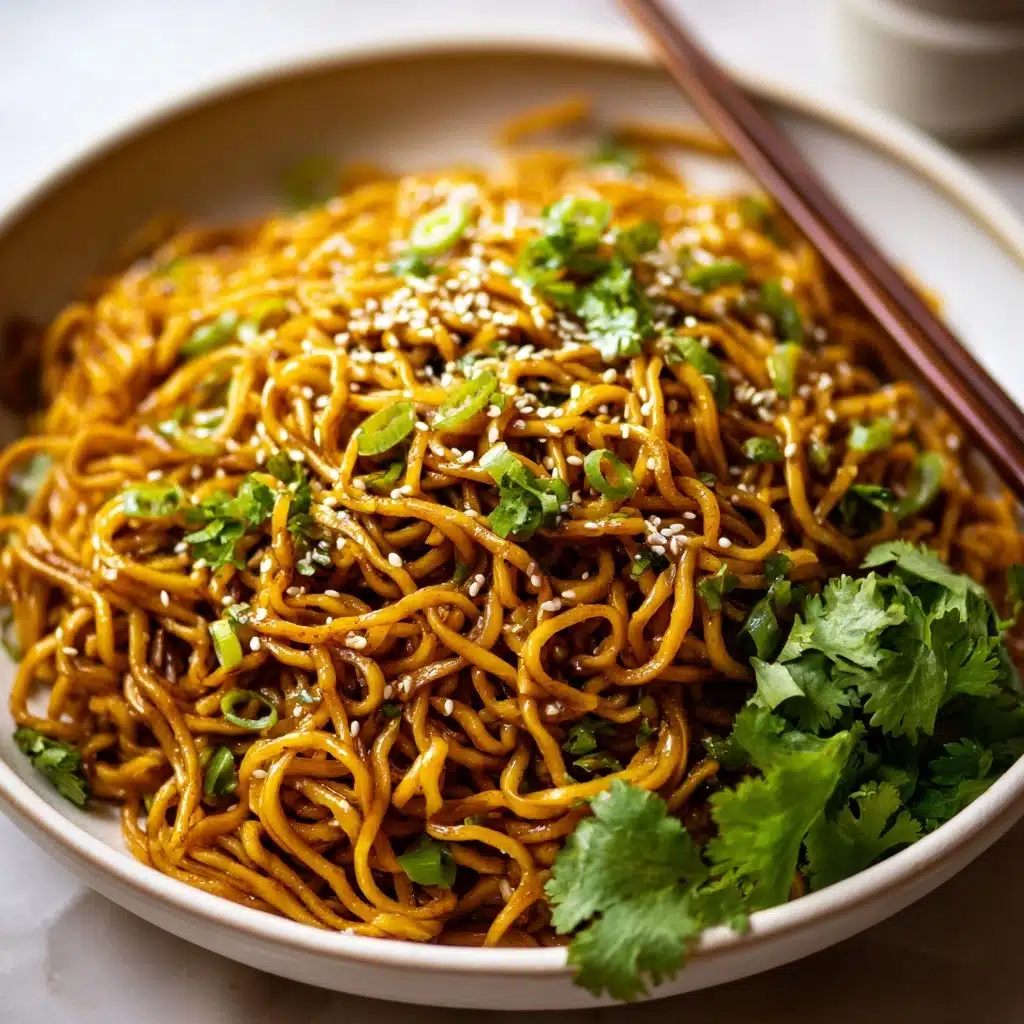 Saucy Gochujang Noodles with Chicken Recipe - Recipe Image