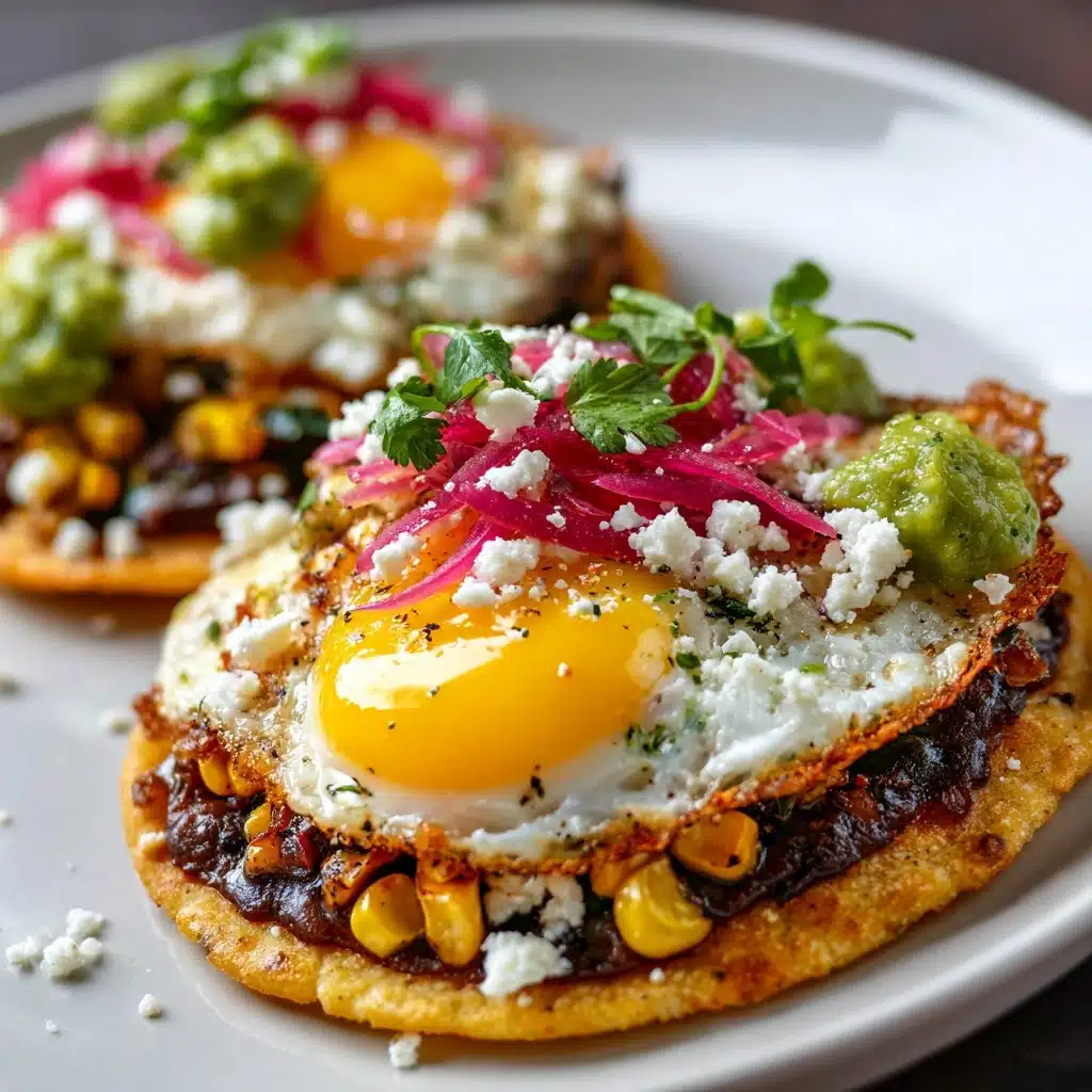 Roasted Corn and Fried Egg Tacos Recipe - Recipe Image