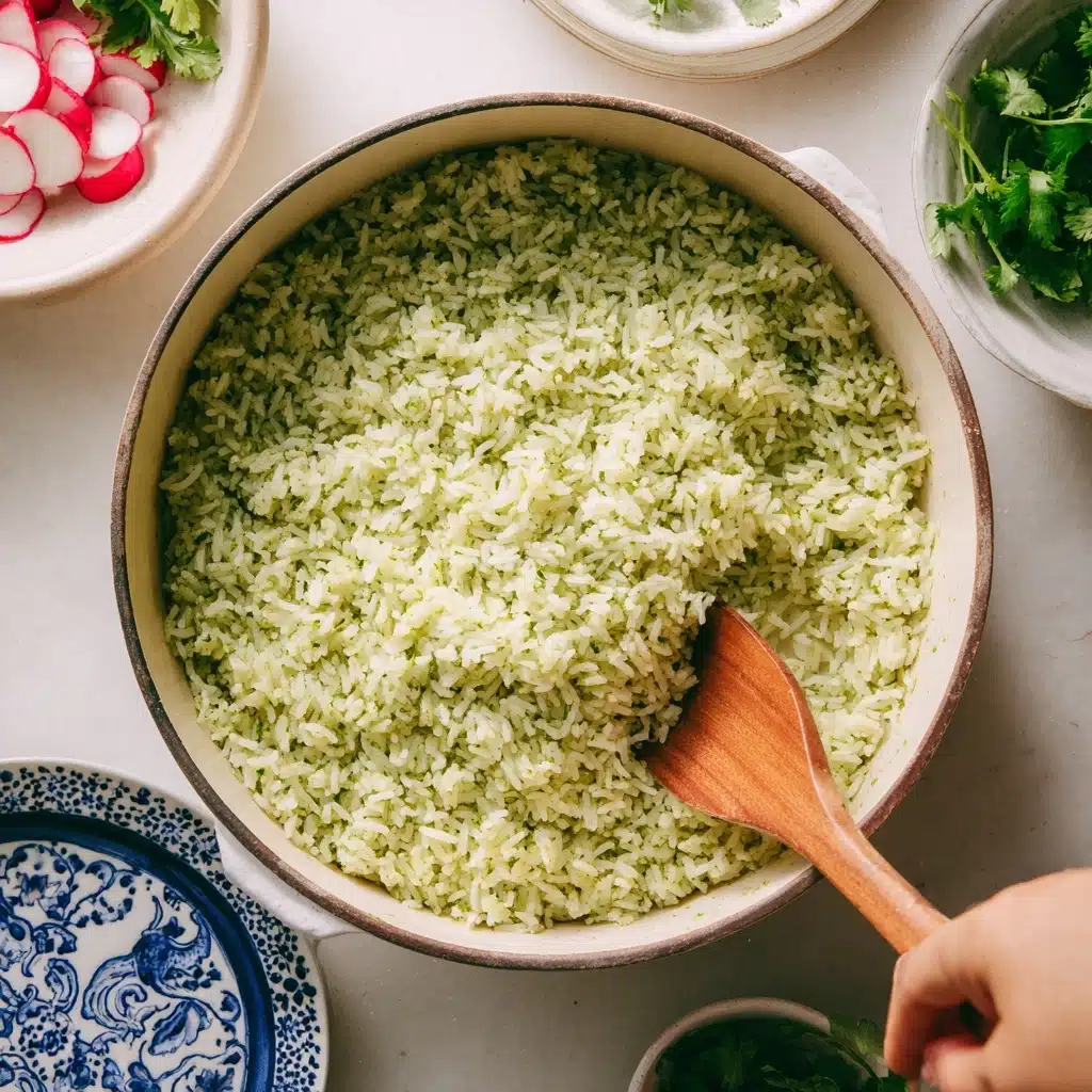 Amazing Green Rice Recipe - Recipe Image